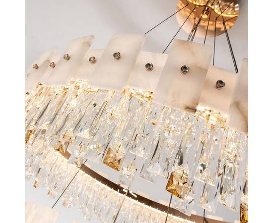 Подвесная люстра Modelux ML.6980.800.500P GD, изображение 4