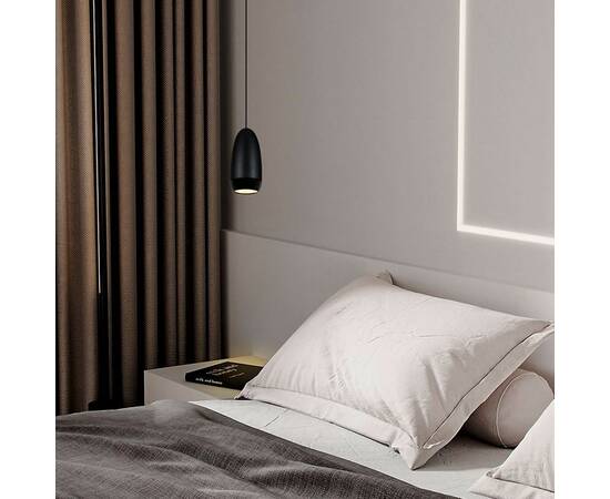 Подвесной светильник LED4U L8756-1 BK, изображение 3