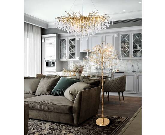 Подвесная люстра Modestyle MS.2105.1200 GD, изображение 2