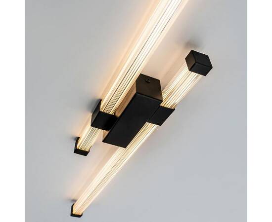 Настенный светильник LED4U L2240-750 BK, изображение 4