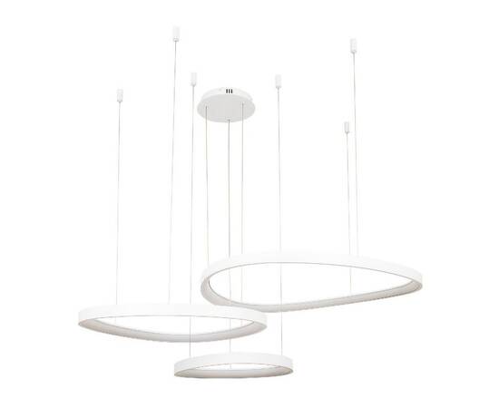 Подвесная люстра LED4U L8805-800-650-450 WH