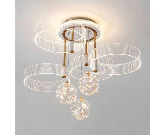 Потолочная люстра LED4U L1040-750 WT, изображение 3