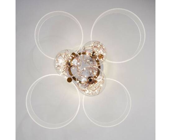 Потолочная люстра LED4U L1040-750 WT, изображение 4