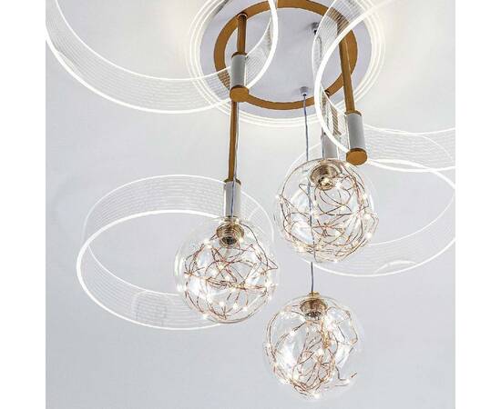 Потолочная люстра LED4U L1040-750 WT, изображение 5