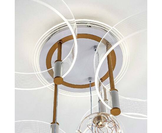 Потолочная люстра LED4U L1040-750 WT, изображение 6