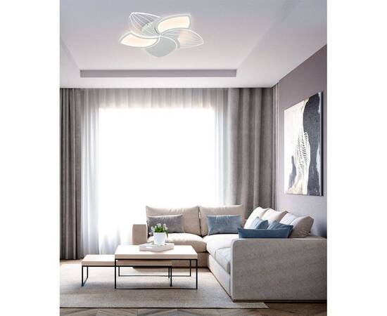 Потолочная люстра LED4U L1044-550 WH, изображение 2