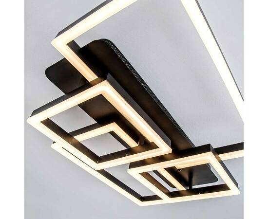 Потолочная люстра LED4U L11045-4 BK, изображение 5