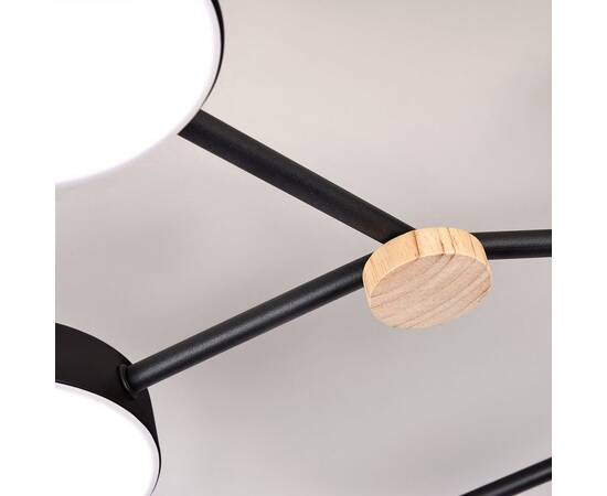 Потолочная люстра LED4U L3201-700 BK, изображение 5