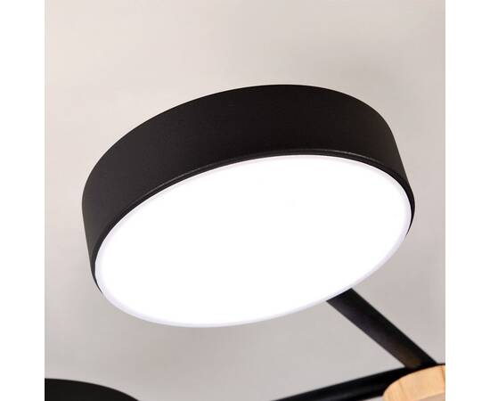 Потолочная люстра LED4U L3201-700 BK, изображение 6