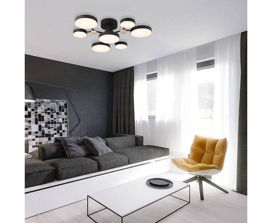 Потолочная люстра LED4U L3201-700 BK, изображение 7