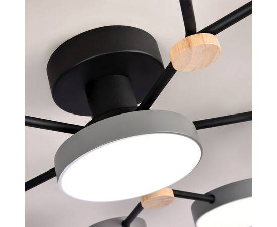 Потолочная люстра LED4U L3201-700 GR, изображение 4