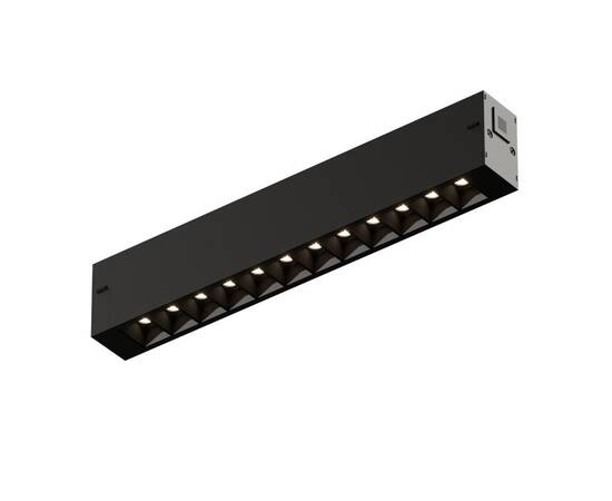 Трековый однофазный светильник Denkirs Simple Grill DK8201-BK, изображение 2