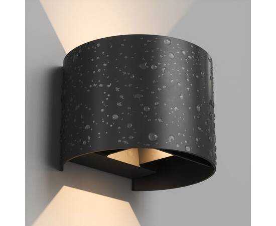 Уличный настенный светильник Denkirs Malbec DK9771-BK, изображение 3