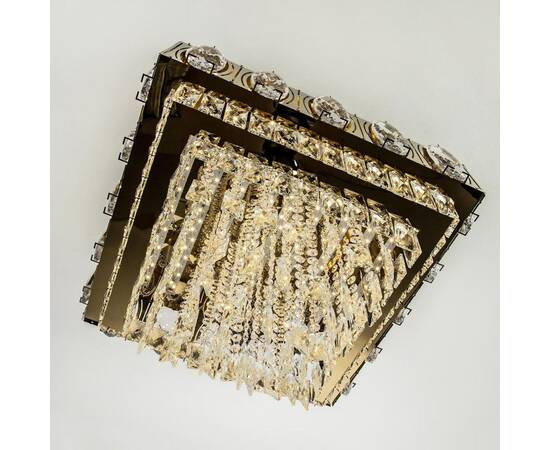 Потолочная люстра LED4U L9438-500-500 GD с УД, изображение 4