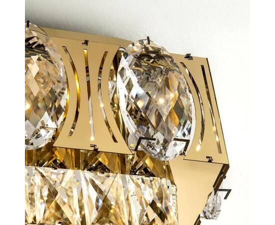 Потолочная люстра LED4U L9438-500-500 GD с УД, изображение 5