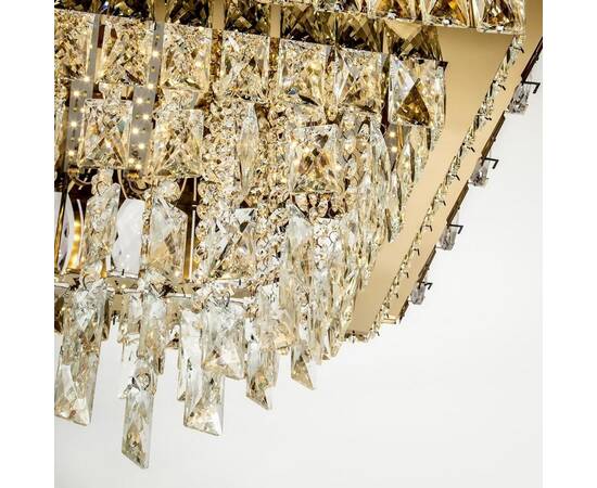 Потолочная люстра LED4U L9438-500-500 GD с УД, изображение 6