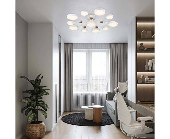 Потолочная люстра LED4U L3201-960 WT, изображение 7