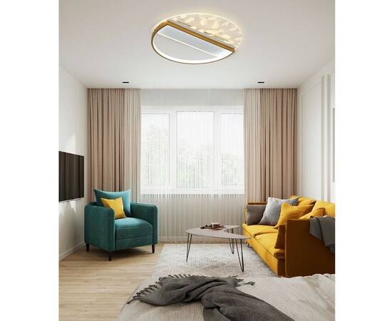 Потолочный светильник LED4U L1043-500 GD, изображение 2