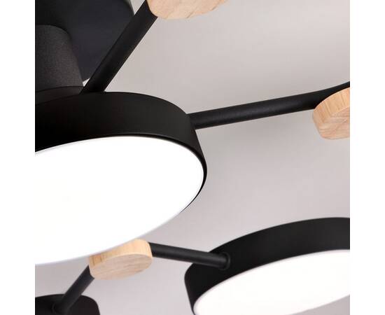 Потолочная люстра LED4U L3201-780 BK, изображение 4