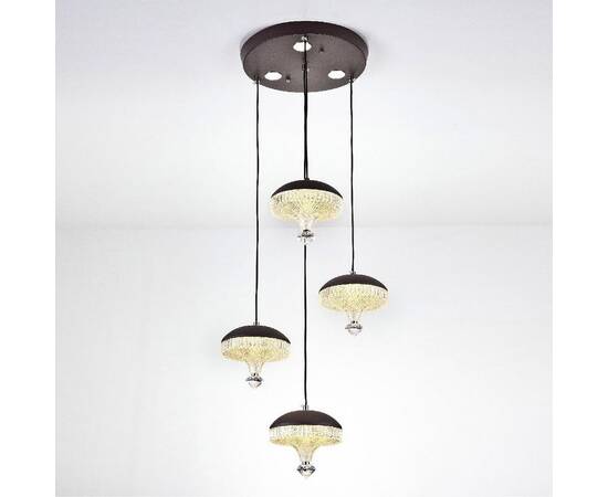 Каскадная люстра LED4U 2067 coffee, изображение 2