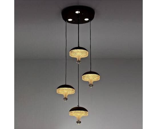 Каскадная люстра LED4U 2067 coffee, изображение 3