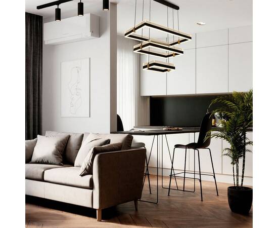 Подвесная люстра LED4U L7800-700 BK, изображение 2