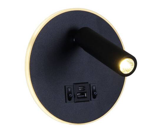 Спот Reluce 86203-9.2-001KT LED12W+USB BK, изображение 3