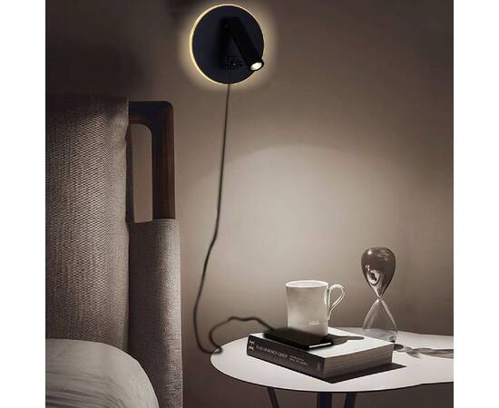 Спот Reluce 86203-9.2-001KT LED12W+USB BK, изображение 9