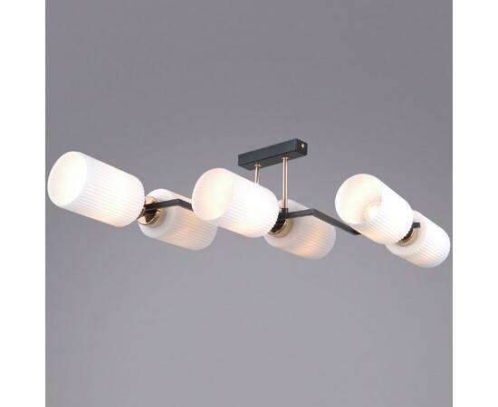 Потолочная люстра Illumico IL0809-6ASQ-25 BK AB NAPLES