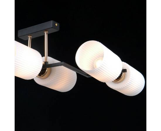 Потолочная люстра Illumico IL0809-6ASQ-25 BK AB NAPLES, изображение 3