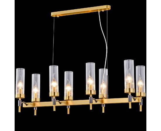 Подвесная люстра Illumico IL5177-8LLS-29 BRASS TUBO