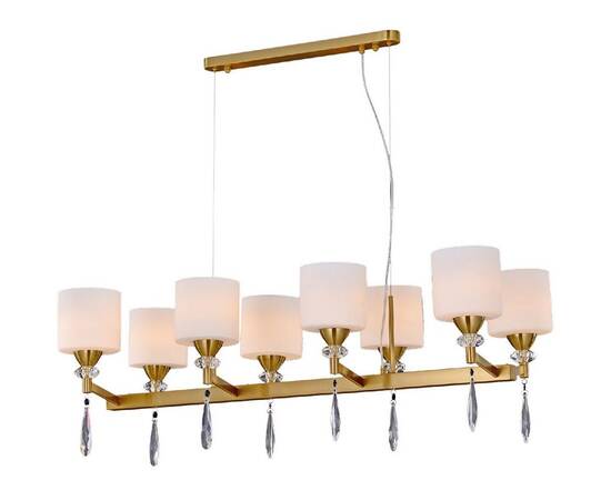 Подвесная люстра Illumico IL5182-8LLS-29 BRASS KELTIC, изображение 2