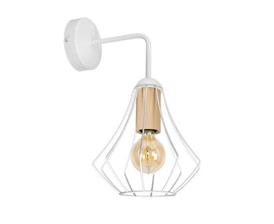 Бра IMEX MD.9053-1-W-WH+WOOD