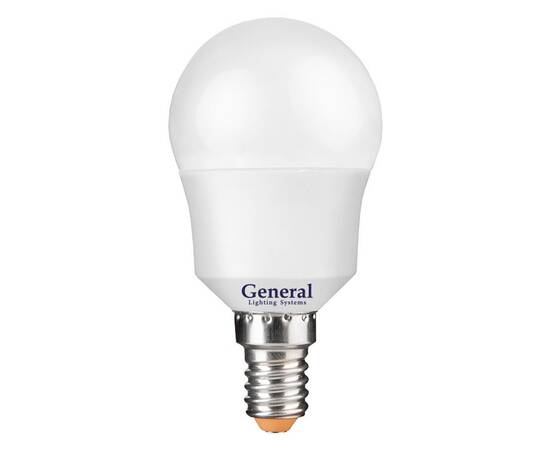 Светодиодная лампа General GLDEN-G45F-7-230-E14-6500 640800