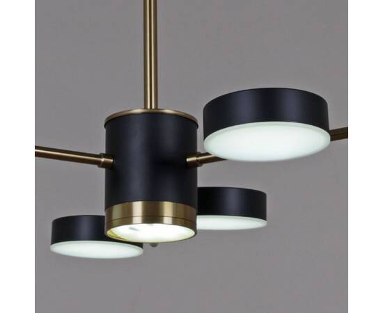 Люстра на штанге Reluce 06369-0.3-06 COP+BK, изображение 2