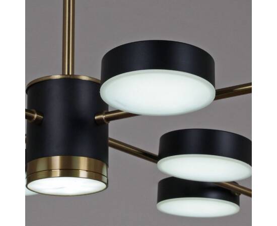 Люстра на штанге Reluce 06369-0.3-08 COP+BK, изображение 2