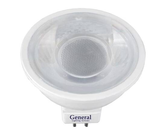 Светодиодная лампа General GLDEN-MR16-7-230-GU5.3-6500 643600