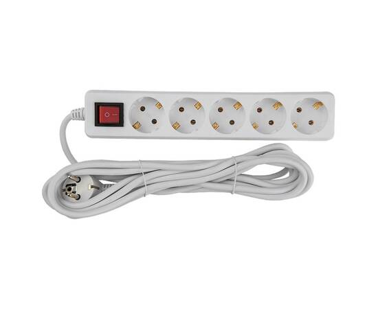 Удлинитель бытовой General GES-16-3x100-5-10m-S 470046