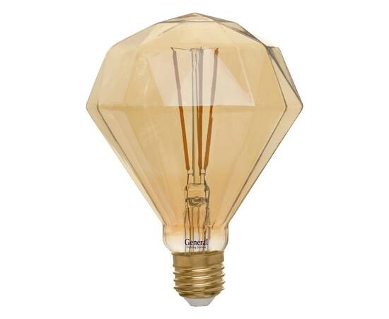 Филаментная светодиодная лампа General GLDEN-BS-10-230-E27-2700 655319