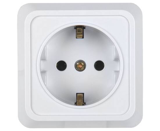 Розетка двойная 2П+3 General Альфа 477007