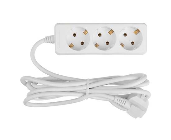 Удлинитель бытовой General GES-16-3x100-3-7m 470039