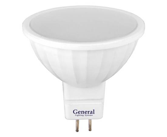 Светодиодная лампа General GLDEN-MR16-10-GU5.3-12-6500 661023