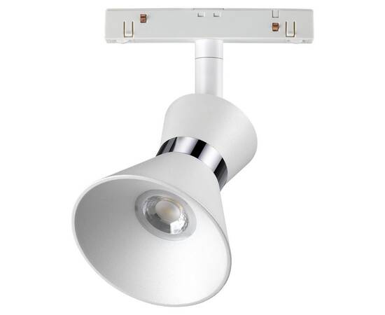Трековый низковольтный светодиодный светильник Novotech Shino Flum 358399