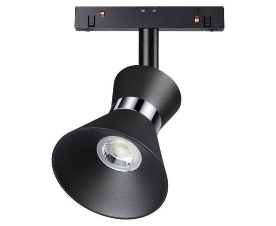 Трековый низковольтный светодиодный светильник Novotech Shino Flum 358400