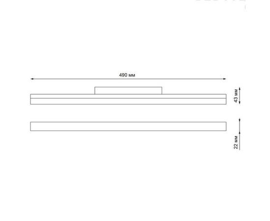Трековый низковольтный светодиодный светильник Novotech Shino Flum 358416, изображение 3