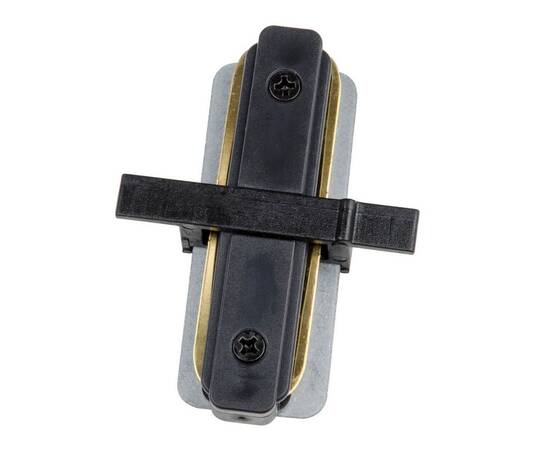 Коннектор прямой внутренний Volpe UBX-Q123 R11 Black 1 Polybag UL-00007449