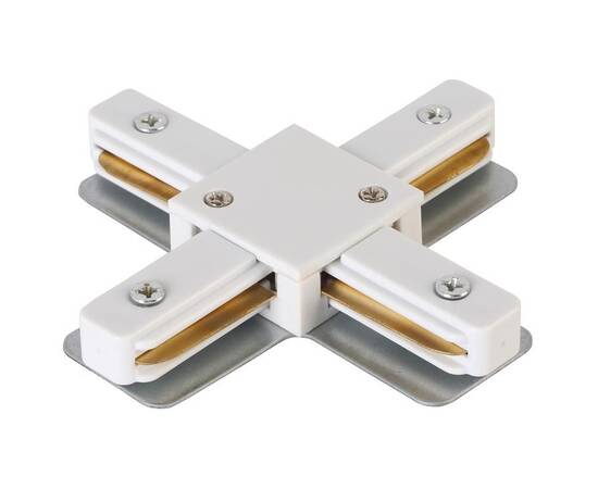 Коннектор X-образный Crystal Lux CLT 0.211 09 WH