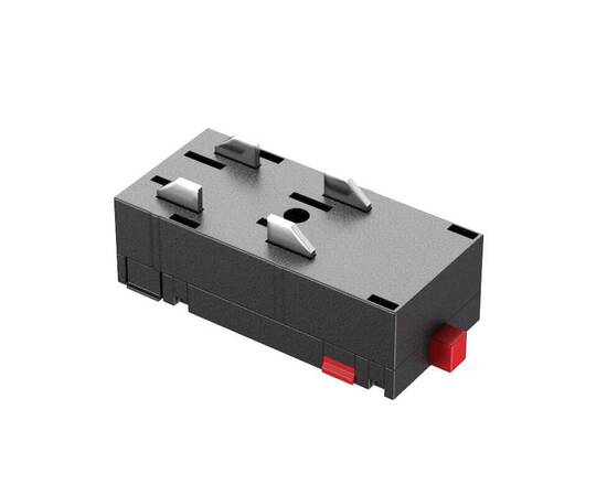 Прямой соединитель для шинопровода Denkirs TR2101-BK