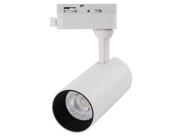 Трековый светодиодный светильник Arte Lamp A4568PL-1WH