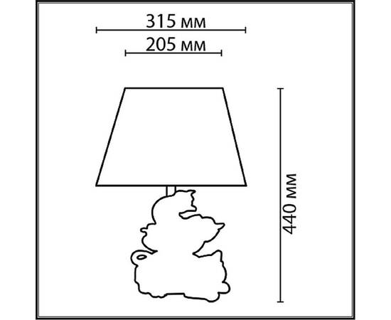 Настольная лампа Lumion Moderni Catty 8128/1T, изображение 2